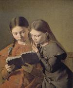 The Artist-s Sisters Constantin Hansen